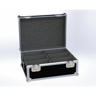 CASE PARA  6 PAR LED SLIM NAVAL  PRIME