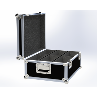 CASE PARA  6 PAR LED SLIM NAVAL  PRIME