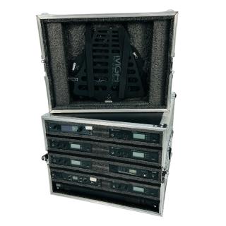 HARD CASE RACK 8 BASES 3U COM RECORTE MD